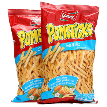 德国Lorenz劳仑兹细薯条100g*2袋