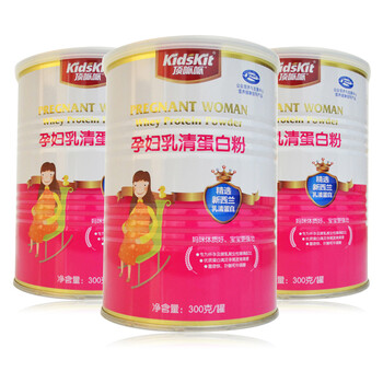 汤臣倍健 顶呱呱孕妇乳清蛋白粉 300G/罐 三罐 产孕妇