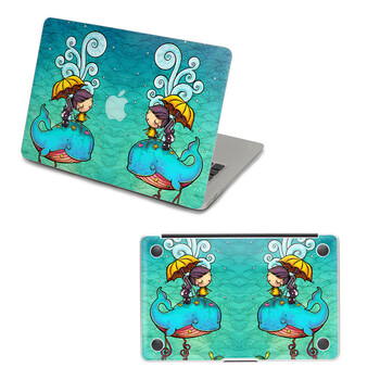 SkinAT 苹果笔记本MacBook外壳及底部保护贴膜 3M材料 奇幻之旅三 Pro 15