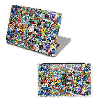 SkinAT 苹果笔记本MacBook外壳及底部保护贴膜 3M材料 图标开会 Pro 13