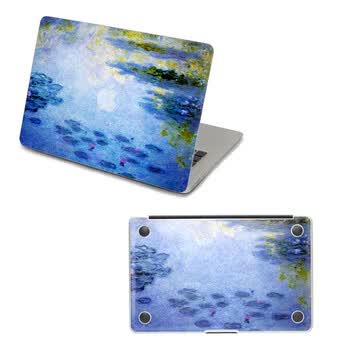 SkinAT 苹果笔记本MacBook外壳及底部保护贴膜 3M材料 睡莲 Air 11