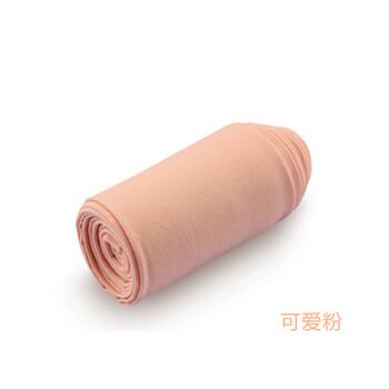 缪诗 梦幻彩虹 彩色超薄包芯连裤打底美腿丝袜 502052 可爱粉 均码