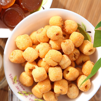 鼎福来 休闲食品 福建特产 莲心果香辣味袋装45g*5