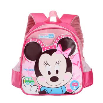 迪士尼Disney 米奇双肩幼儿园卡通小书包SM50226 粉红 1
