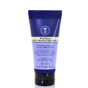 英国Neal's Yard Remedies NYR野玫瑰日用防晒乳液(SPF30)50ml 修复防晒抗氧化滋养润泽