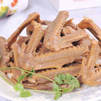 小胡鸭 真空包装土鸭翅膀 五香味110g*2