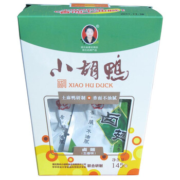 小胡鸭土鸭翅五香味 小包装T型礼盒140g*1