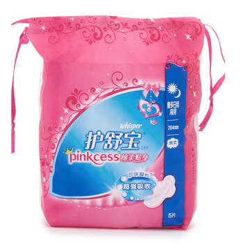 Whisper护舒宝 pinkcess棉柔贴身量多日/夜5片卫生巾82147444