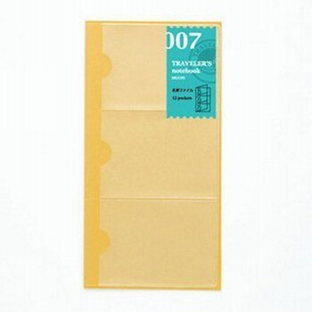 日本Midori TRAVELER'S notebook 12层卡片夹 |标准型007