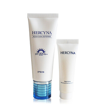 DeBon 蝶妆 海皙蓝清透防晒霜SPF22PA++实惠装60g
