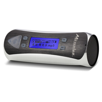 Miroad/酷道 T10(4G)顶级金属便携插卡音箱自行车音响低音炮 尊贵黑