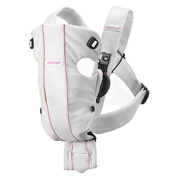 瑞典Babybjorn Air抱婴袋/婴儿背带/抱带/背带(3.5-12KG)风动系列 白色