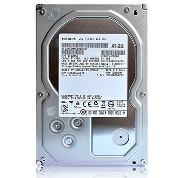 日立（Hitachi）3TB SATA6Gb/s 7200转64M 企业级硬盘(HUA723030ALA640)
