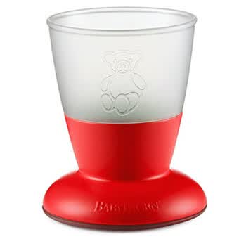 瑞典BabyBjorn Cup 宝宝学习杯 红色