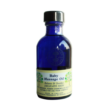 英国Neal's Yard Remedies NYR宝宝(婴儿)按摩油50ml 镇静舒缓补水保湿