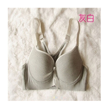 艾美熙 前扣运动工字背心竹棉<em>瑜伽</em> 薄<em>款文胸</em> 调