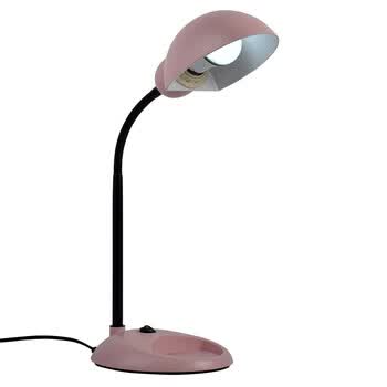 麦辉台灯护眼灯简约儿童学习工作办公桌台灯卧室床头灯MW8002 粉色 配光源MW2003正白