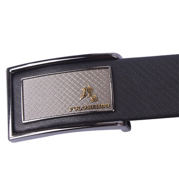 POLO Meisdo男士皮带真皮皮带整皮对折加宽腰带PF-953AT