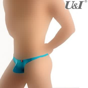 U&I 超薄<em>男士内裤</em> 冰丝 <em>超低腰</em> U凸囊袋 丁字裤