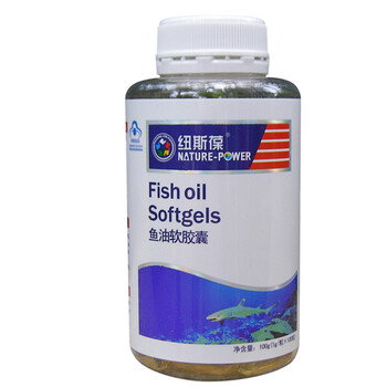 纽斯葆 鱼油软胶囊 1000mg*300粒
