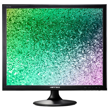 瀚视奇（Hanns.G） HL196DBB 19英寸LED背光 （5：4）正屏液晶显示器 黑色