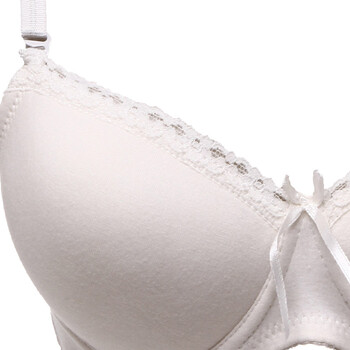 城市佳人夏季少女<em>文胸</em>小胸A杯聚拢可爱纯色胸