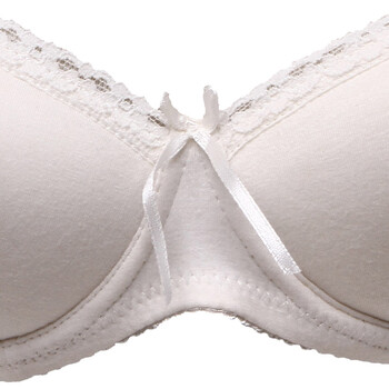 城市佳人夏季少女<em>文胸</em>小胸A杯聚拢可爱纯色胸