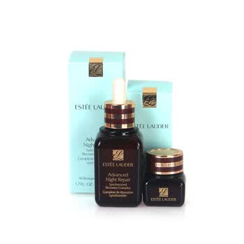 Esteelauder雅诗兰黛ANR特润修护眼霜15ML+精华露50ML两件套装