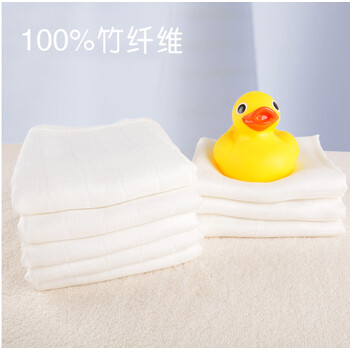 hellomika竹纤维纱布尿布MZ12023-1白 18条装(成品）