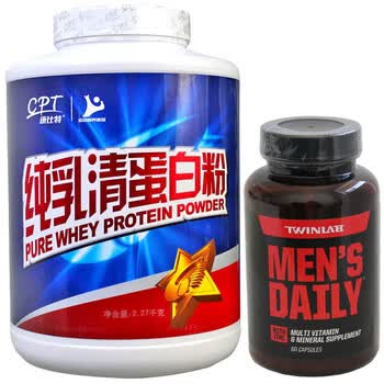 康比特 纯乳清蛋白粉（香草味）2270g 健身增肌