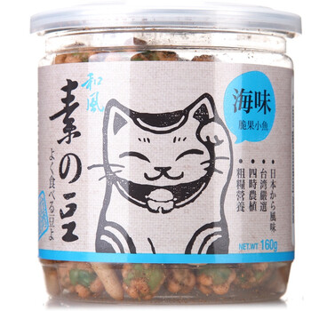 中国台湾Element of Beans素之豆脆果小鱼160g