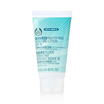 美体小铺THE BODY SHOP 海藻无油保湿隔离防晒乳SPF15 50ml