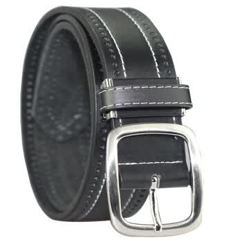YEDY 简单大气车线时尚休闲皮带 腰带 MC2332-1 黑色 110cm