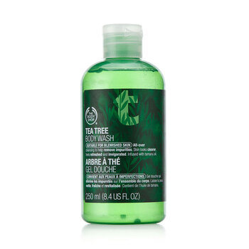 美体小铺The Body Shop 茶树清爽沐浴胶250ml