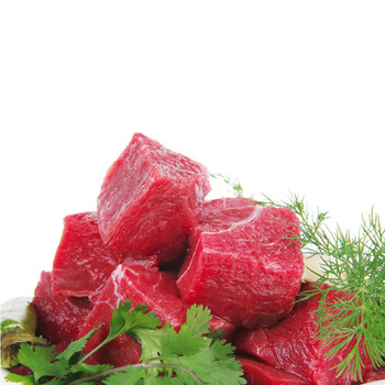科尔沁 精品牛肉块 净含量0.5kg