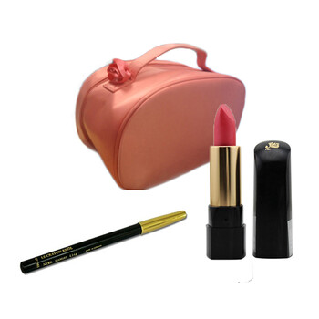 Lancome兰蔻玫瑰花朵大容量化妆包套包
