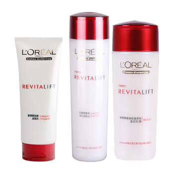 LOREAL欧莱雅复颜抗皱三件套（洁面+水+乳）