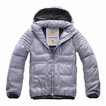 七匹狼SWJEANS男装 休闲短装羽绒服171180701352 银灰 XXL