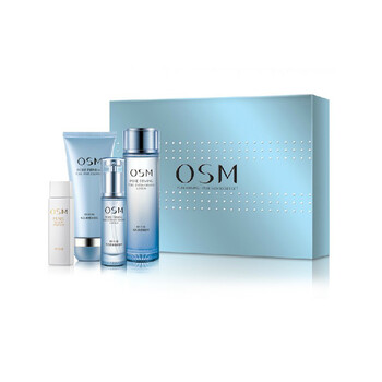 O.S.M 欧诗漫毛孔紧致.纯净肌密礼盒 洁面乳100ml+细肤水120ml+毛孔密集修护精华30ml+美肤伴侣10g