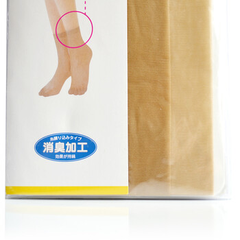（日本）soeru透明感吸汗消臭短丝袜2双组PA0169 12肤色