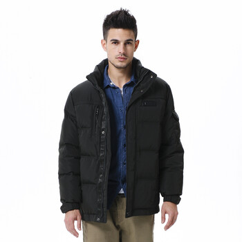 波司登羽绒服 男亮面时尚面包服短款 SR2203 1305(名流红) 195/108A(XXXL)