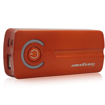 卓鹰（GoingPower）BEE002S 移动电源 IPAD2 iphone4 4S HTC PSP 三星 备用电池 手机充电宝 经典橙 5000MAH
