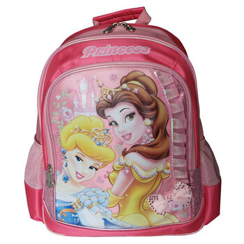 迪士尼/Disney 减负书包书包双肩背包儿童减负公主桃CL-D0114玫红色 新品惊喜直降!