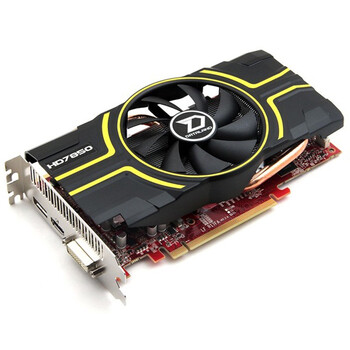 迪兰恒进（Dataland）HD7850恒金2G 860/4800 2GB/256bit GDDR5 PCI-E 显卡