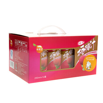 Kaiz卡依之 杨梅汁250ml*12礼盒 100%有机杨梅原料 G0863