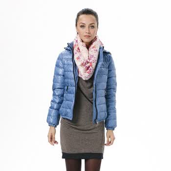 波司登羽绒服 女时尚休闲短款 BR2228 1167(巴黎蓝) 190/108A(XXXXL)