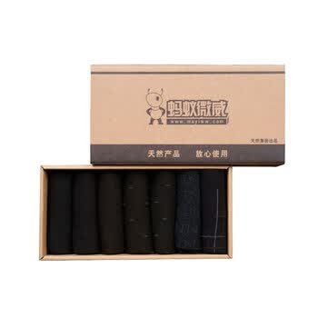 满200减60 蚂蚁微威 高级丝光棉商务男袜 休闲款 7双装 超薄透气 WZ-M09-7 随机 均码 39-45