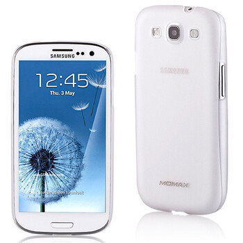 摩米士（MOMAX）三星 I9300 Galaxy S3 清透保护壳 白色 附送摩米士原厂液晶保护膜