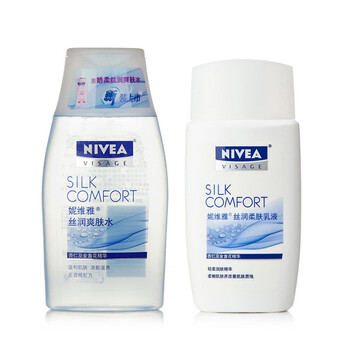 妮维雅NIVEA丝润护肤2件套（爽肤水200ml+柔肤乳液100ml）