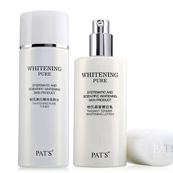 柏氏PAT'S 美白精纯二件套（滋润型）柔肤水+嫩白乳